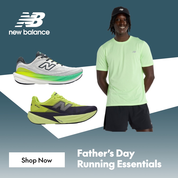New Balance. Father's Day Running Essentials. Shop Now.
