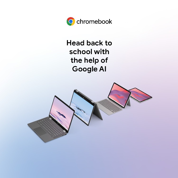 Chromebook. Head back to school with the help of Google AI. Shop now.