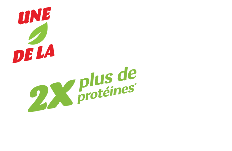 Silk Protéines. UNE FORCE NATURE. 2X plus de protéines.