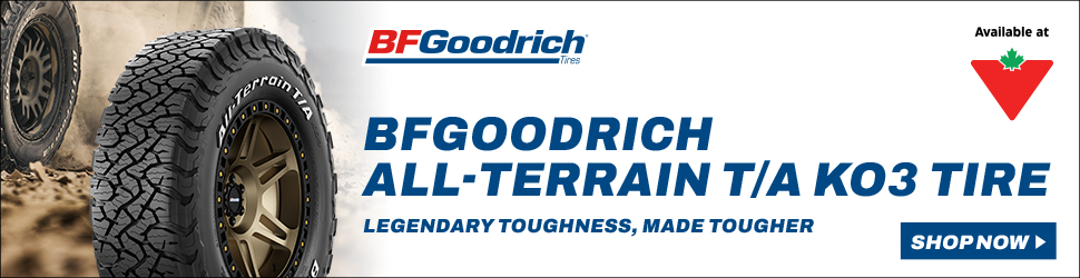 Advertisement. BFGOODRICH ALL-TERRAIN T/A KO3 TIRE