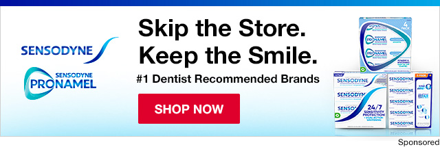 Skip the Store. Keep the Smile. Sensodyne. #1 Dentist Recommended Brands. Shop Now. 
