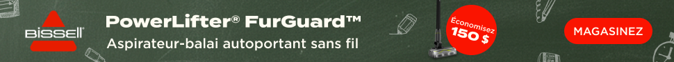 Advertisement. Bissell. PowerLifter® FurGuard™ aspirateur-balai autoportant sans fil. Économisez 150 $. Magasinez.