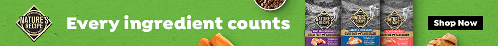 Advertisement. Nature's Recipe, Every ingredient counts
