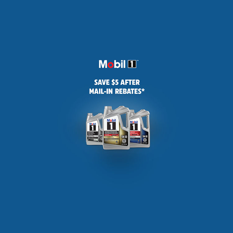 Ad. Mobil 1. Save $5 after mail in rebate. Shop Now.