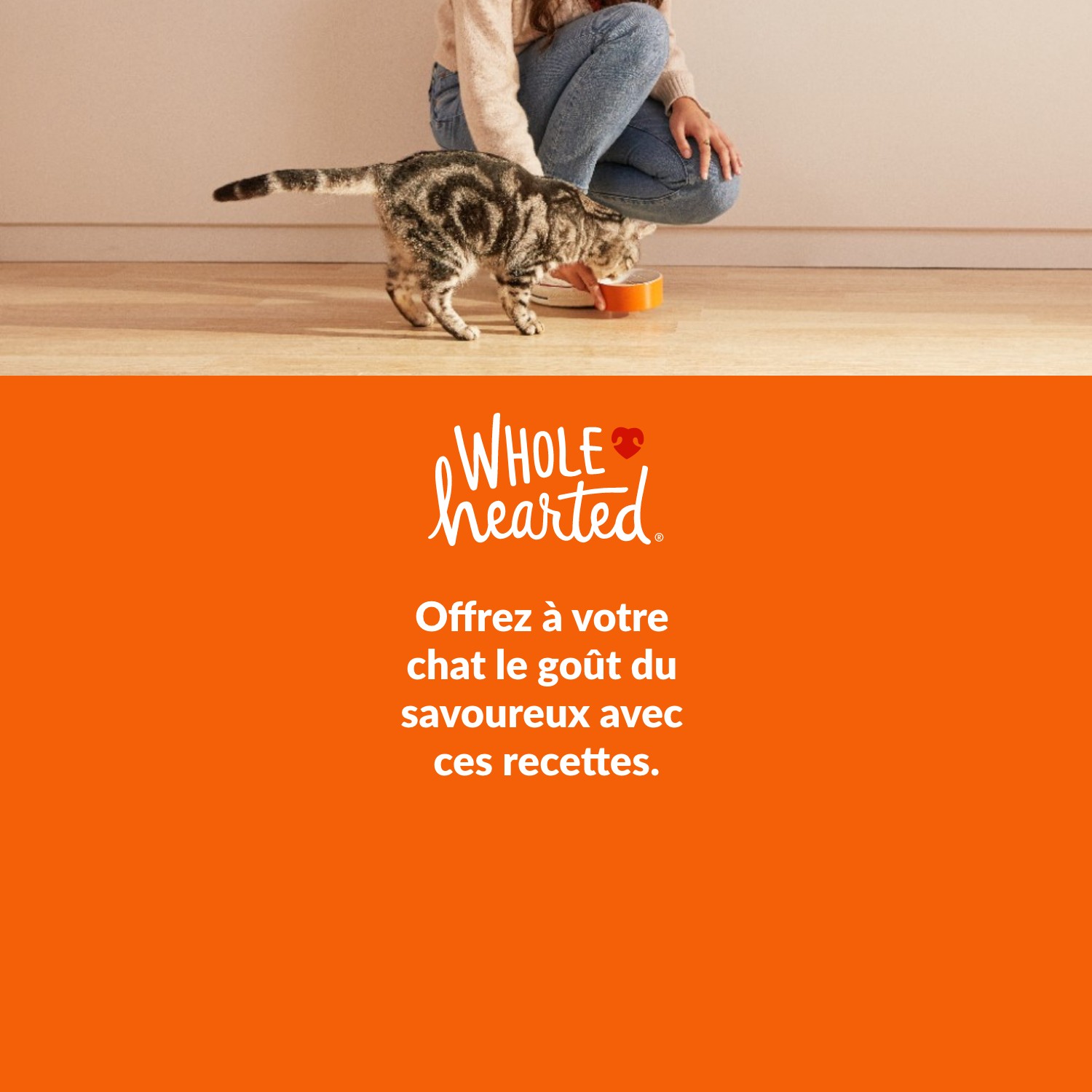 WholeHearted. Offrez à votre chat le goût du savoureux avec ces recettes. Magasinez.