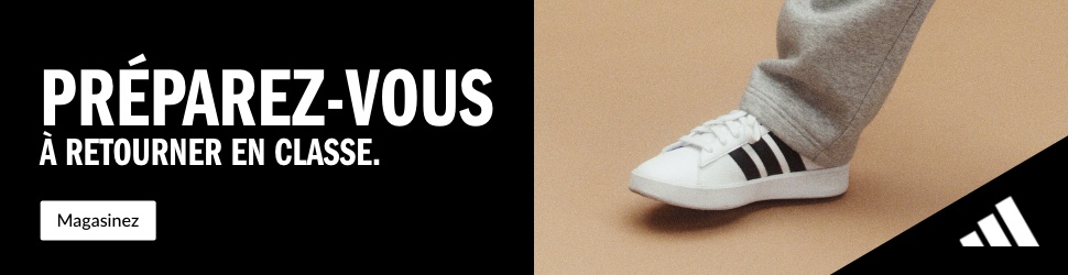 Publicité. adidas, PRÉPAREZ-VOUS À RETOURNER EN CLASSE, souliers de sport, chaussures. Magasinez.
