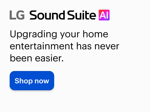 Upgrading your home entertainment has never been easier.