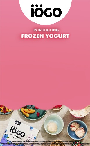 iogo. Introducing Frozen Yogurt.