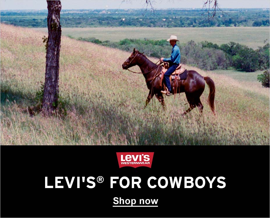 Levi's WESTERNWEAR. LEVI'S® FOR COWBOYS. Shop now