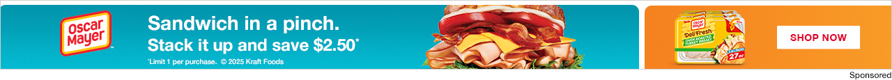 Oscar Meyer. Shop Now.
