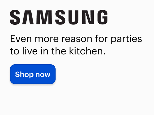 Even more reason for parties to live in the kitchen.