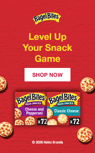 Bagel Bites. Level Up Your Snack Game