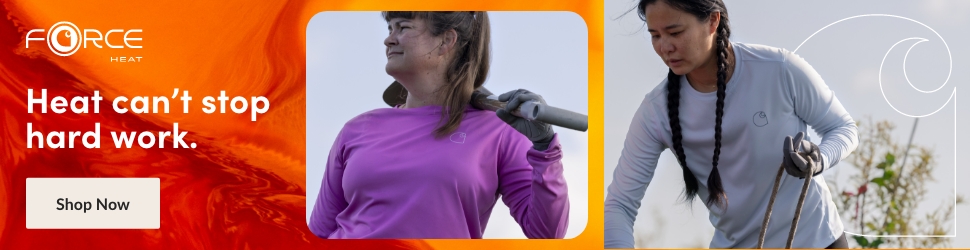 Advertisement. FORCE HEAT. HEAT CAN'T STOP HARD WORK. SHOP NOW. 