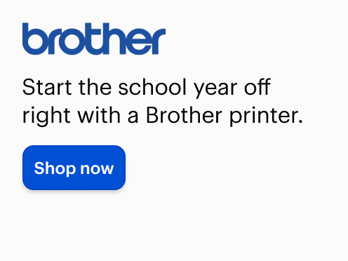 Brother, Start the school year off right with a Brother printer. Shop now 