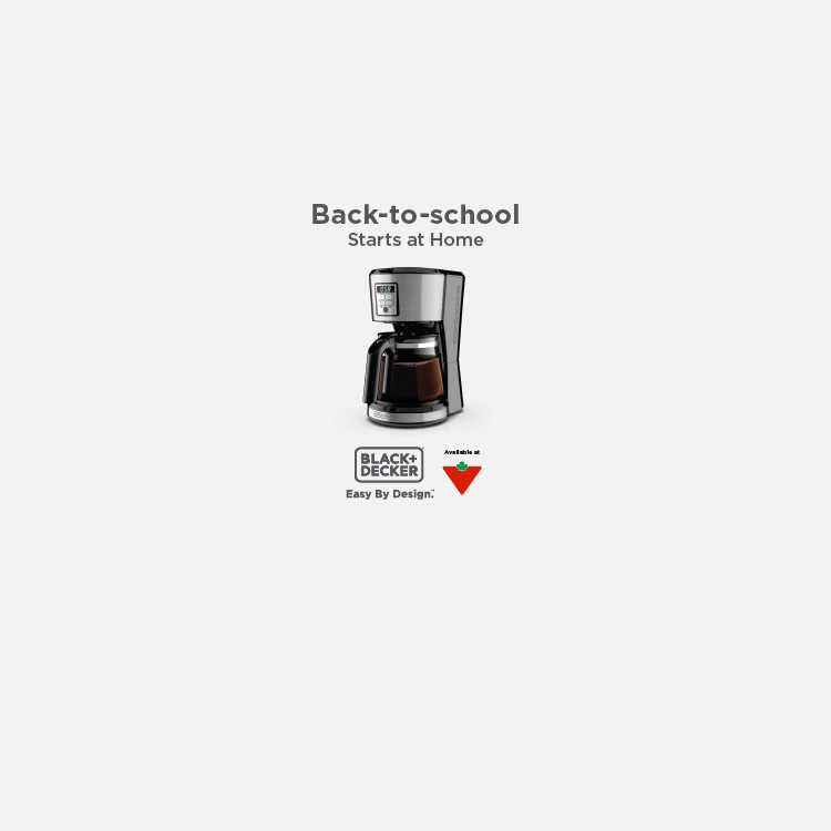 BLACK+DECKER Easy by Design Back-to-school Starts at Home