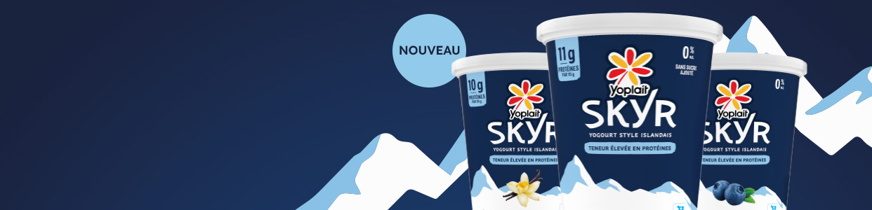 NOUVEAU Un skyr que tout le monde aime. Ça s'peut pas.