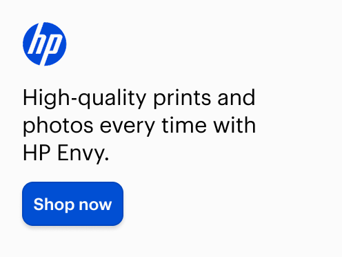 HP, High-quality prints and photos every time with HP Envy.