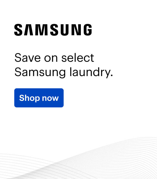 Save on select Samsung laundry. Shop now.