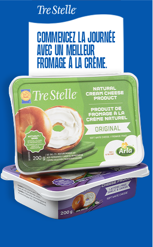 Tre Stelle - Commence la journée avec un meilleur fromage à la crème.