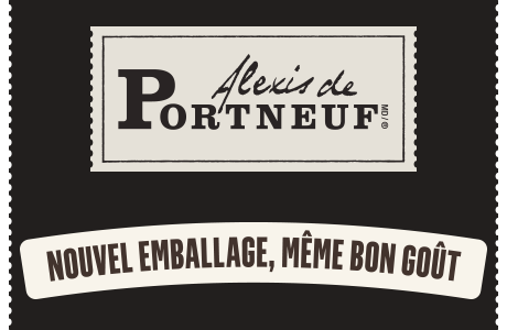 Alexis De Portneuf. NOUVEL EMBALLAGE, MÊME BON GOÛT