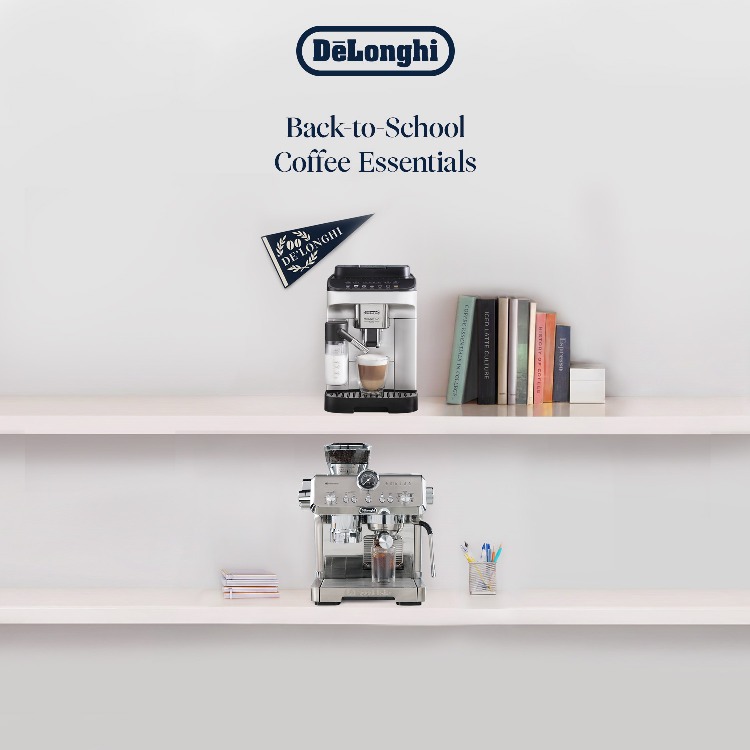 DeLonghi Back-to-School Coffee Essentials Shop Now