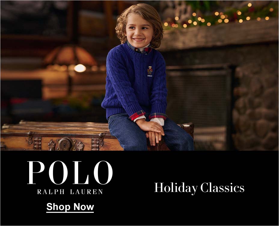 POLO, RALPH LAUREN. Holiday Classics, Shop Now.