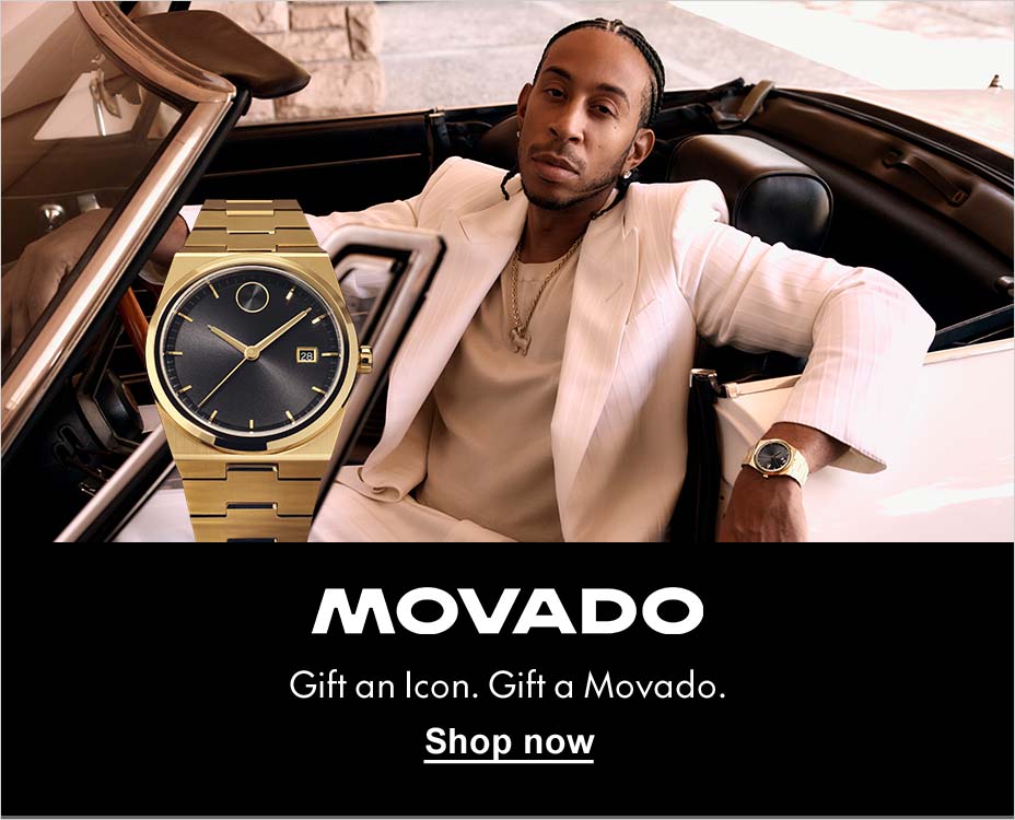 MOVADO. GIFT AN ICON. GIFT A MOVADO. SHOP NOW.