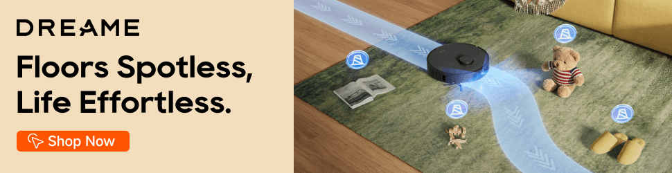 Advertisement. DREAME. Floors Spotless, Life Effortless. Shop Now.