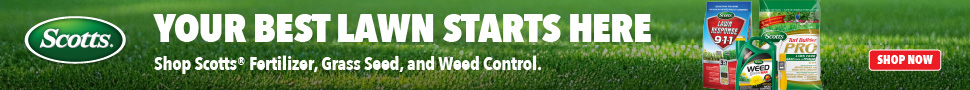 Advertisement. SCOTTS, YOUR BEST LAWN STARTS HERE, SHOP SCOTTS FERTILIZER, GRASS SEED, AND WEED CONTROL. SHOP NOW.