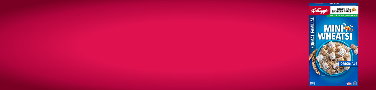 céréales Kelloggs LES ESSENTIELS DU PETIT DÉJEUNER Céréales à base de grains entiers qui contiennent des fibres.
