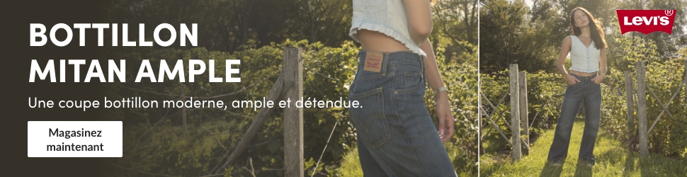 Advertisement. Levi's. BOTTILLON MITAN AMPLE. Une coupe bottillon moderne, ample et détendue. Magasinez maintenant.