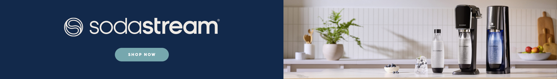 Discover the refreshing convenience | SodaStream