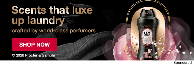 Scents that luxe up laundry crafted by world-class perfumers. SHOP NOW