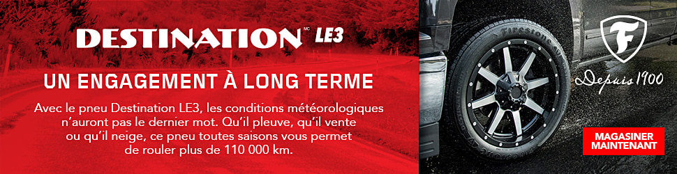 Advertisement. DESTINATION LE3. UN ENGAGEMENT À LONG TERME. Les conditions météorologiques n’auront pas le dernier mot.