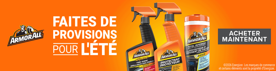 Advertisement. Armor All. Faites des provisions pour l’été. Acheter maintenant.