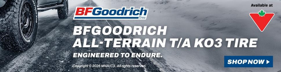 Advertisement. BFGoodrich Tires. BFGOODRICH ALL-TERRAIN T/A KO3 TIRE. ENGINEERED TO ENDURE. SHOP NOW.