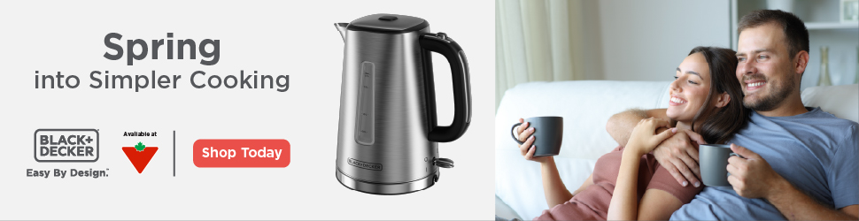 Advertisement. BLACK+DECKER. Easy By Design. Spring into Simpler Cooking. Available at Canadian Tire. Shop Today.