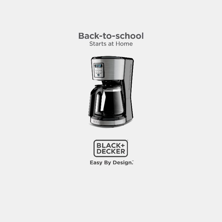 BLACK+DECKER Easy by Design Back-to-school Starts at Home. Shop Now.