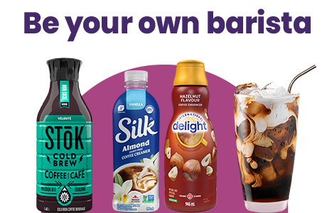 Stok, Silk & Delight. Be your own barista