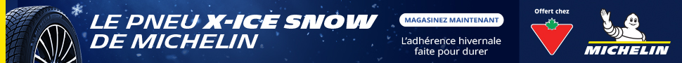 Advertisement. Le Pneu X-Ice Snow De Michelin L'adherence hivernale faite por durer