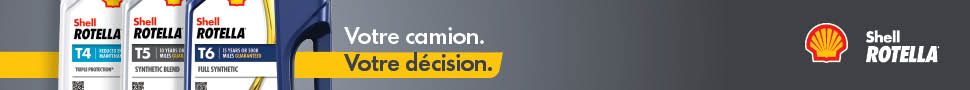 Advertisement. Shell ROTELLA. Votre camion. Votre décision.