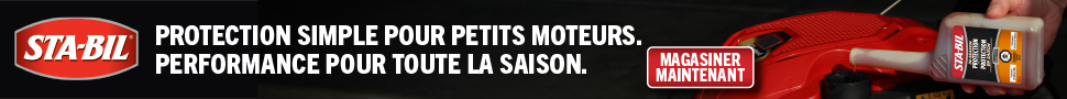 Advertisement. STA-BIL. PROTECTION SIMPLE POUR PETITS MOTEURS. PERFORMANCE POUR TOUTE LA SAISON. Magasiner.