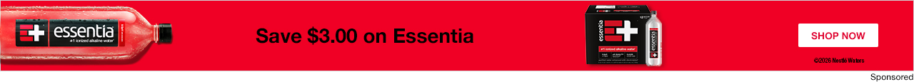 Save $3.00 on Essentia