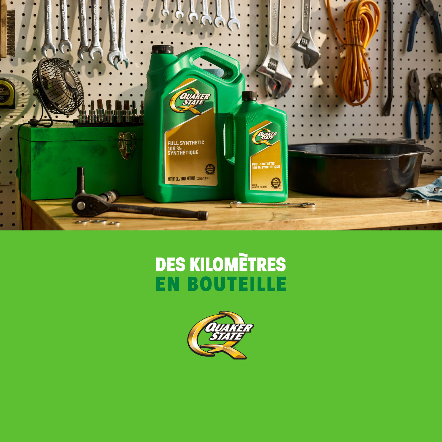 Quaker State. Des kilomètres en bouteille. Offert chez Canadian Tire. Magasinez maintenant.