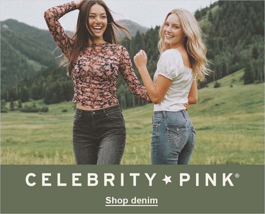 CELEBRITY PINK. SHOP NOW.