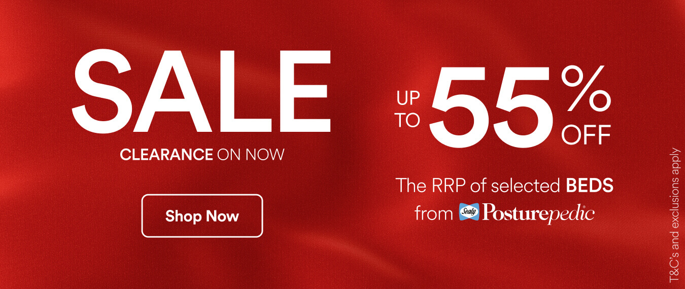 Sale Clearance On Now | Up to 55% Off | RRP of Selected Beds