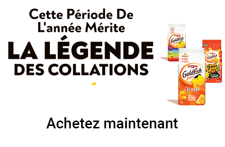Cette Période De L'année Mérite LA LÉGENDE DES COLLATIONS Goldfish. Achetez maintenant 