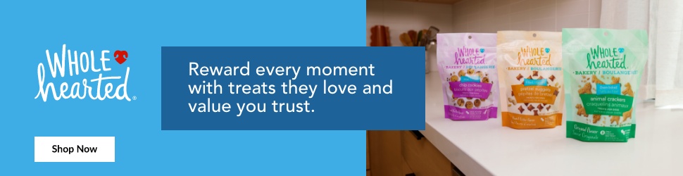 Advertisement. WholeHearted. Reward every moment with treats they love and value you trust. Shop Now.