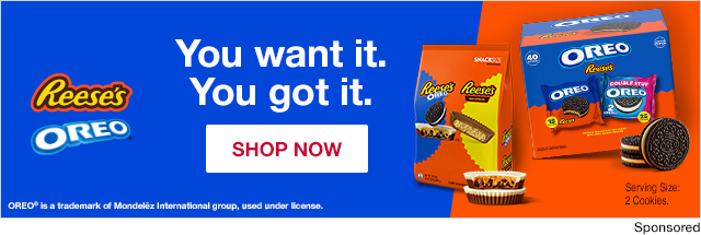 You want it. You got it. Reese's. Shop now. 