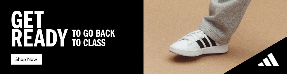 Advertisement. adidas, back to class, lifestyle, streetwear, shoes, stripes, sneakers. Shop Now.